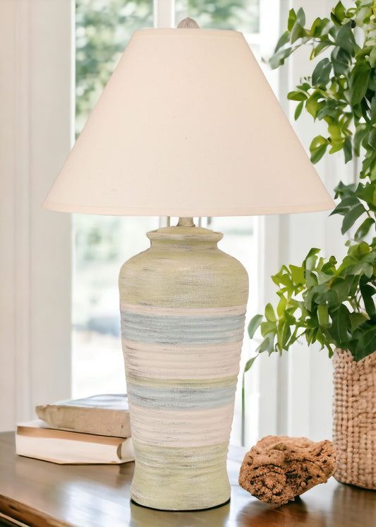 Summer Tall Ribbed Table Lamp