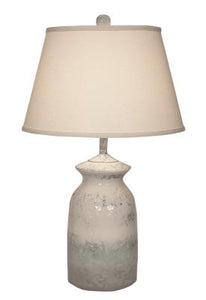 Alabaster Short Pottery Table Lamp