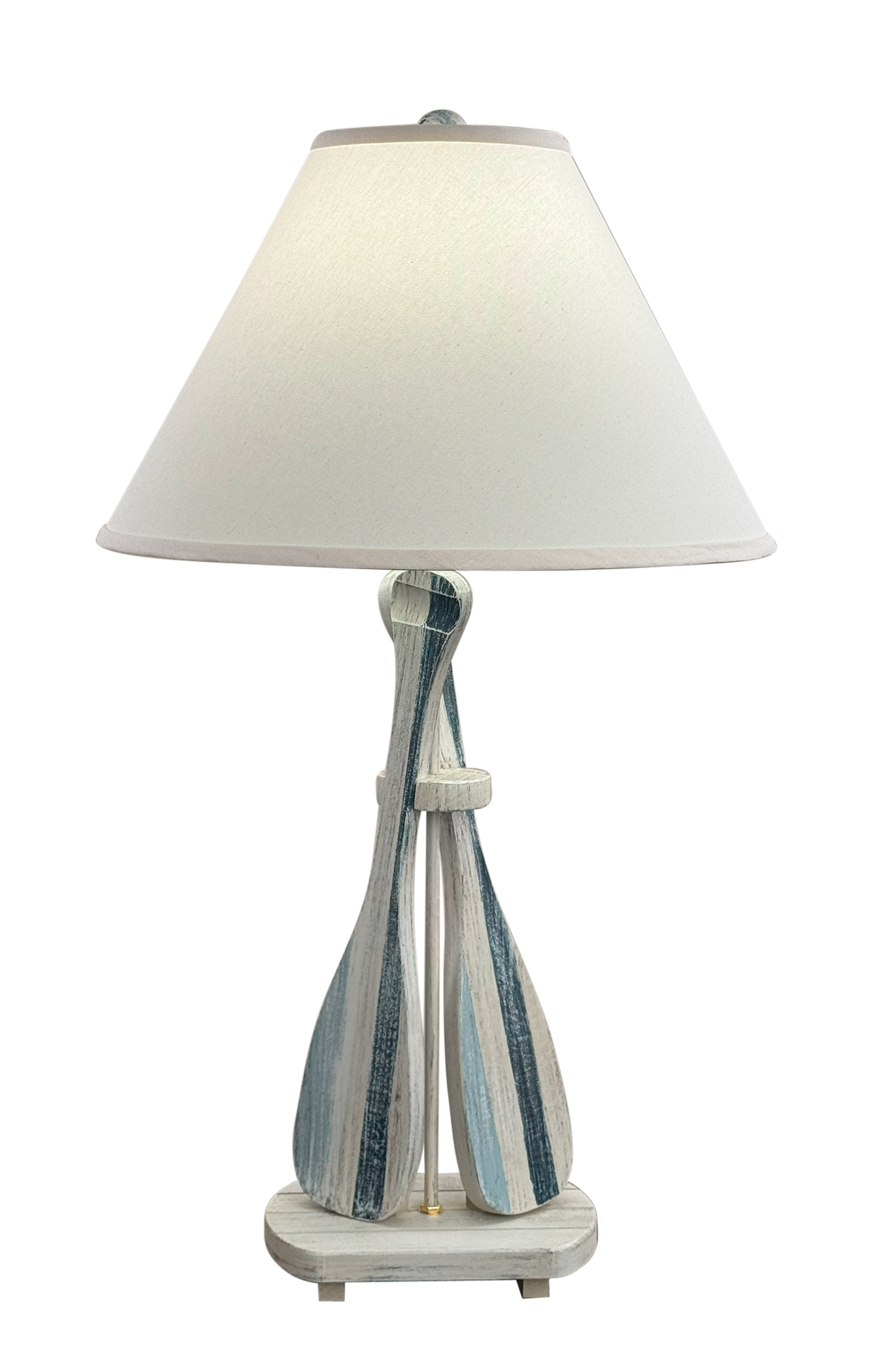 Nautical Stripe 2 Paddle Table Lamp