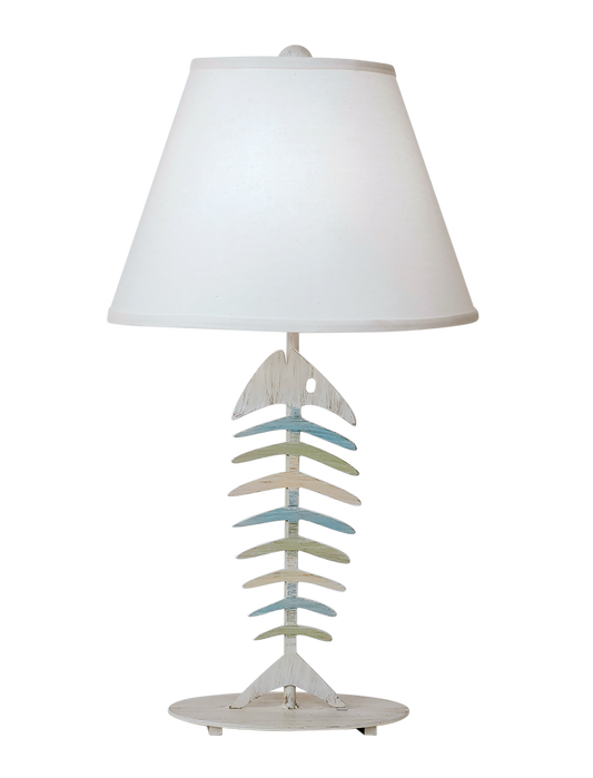 Cottage/Multi Color Bonefish Table Lamp