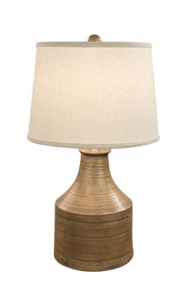 COTTAGE GLAZE WIDE CLAY JUG TABLE LAMP