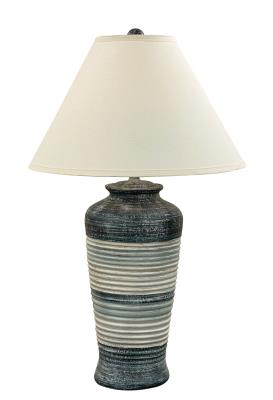 Nautical Tall Ribbed Table Lamp