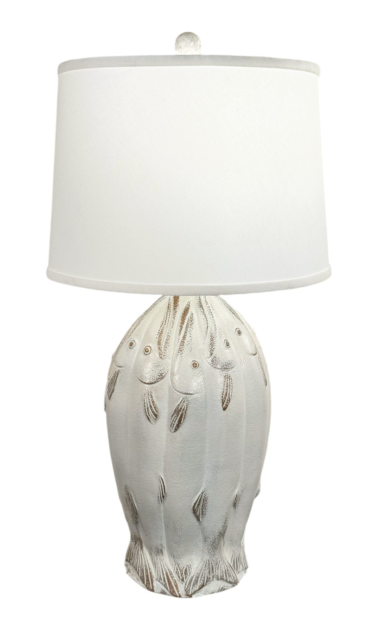 Farmhouse/Gold Baracuda Table Lamp