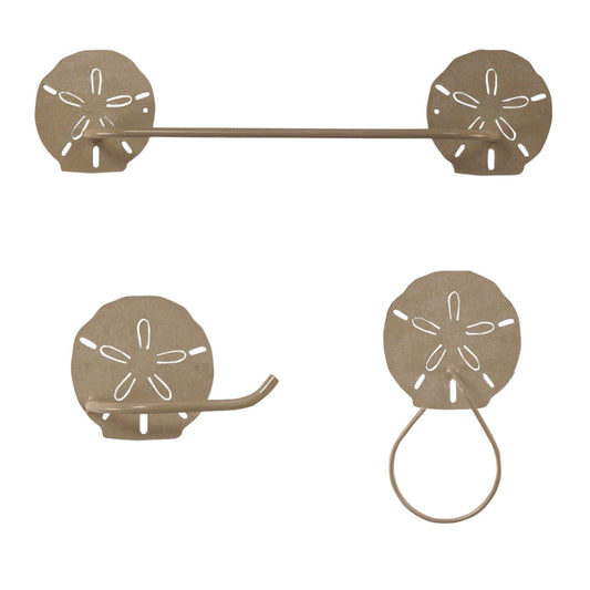 Sisal Sand Dollar Bath Set