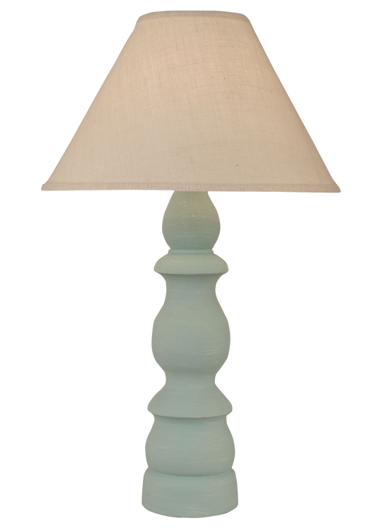 Weathered Shaded Cove Farmhouse Table Lamp - Coast Lamp Shop