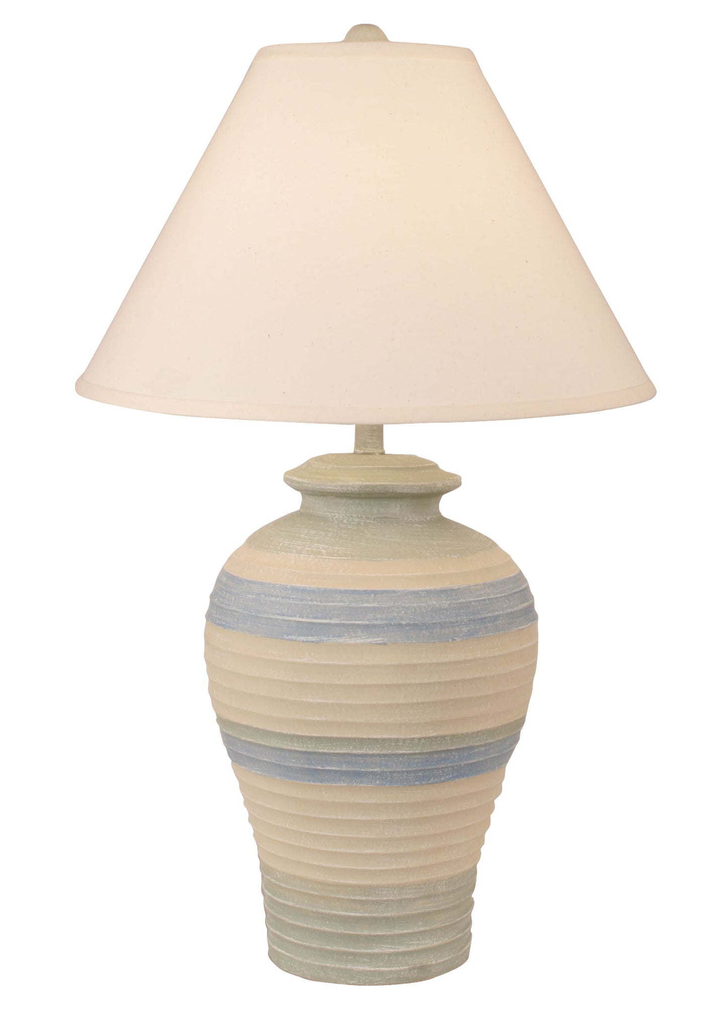 Salem Chunky Ribbed Table Lamp - Coast Lamp Shop