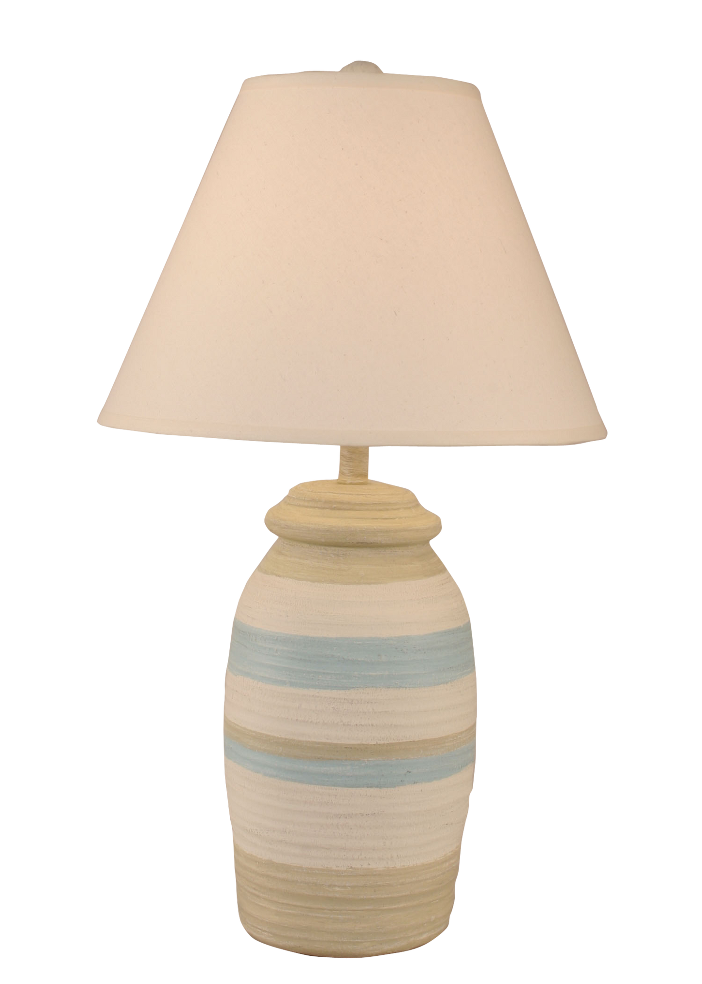 Ocean Spa Ribbed Accent Lamp - Coast Lamp Shop