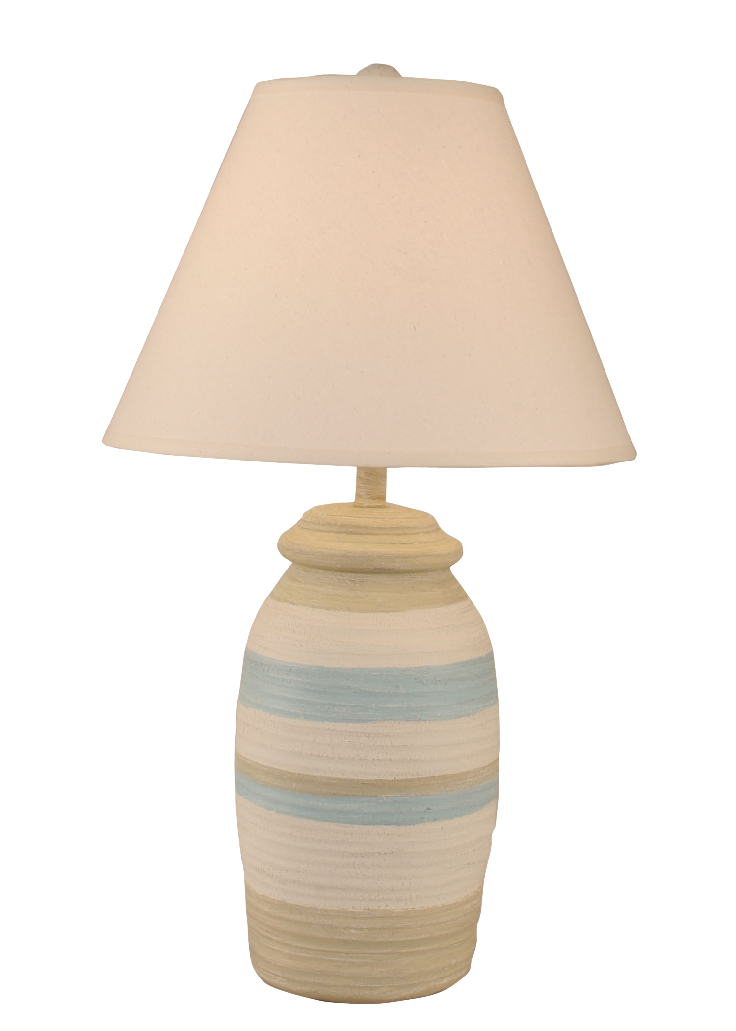 Ocean Spa Ribbed Accent Lamp - Coast Lamp Shop