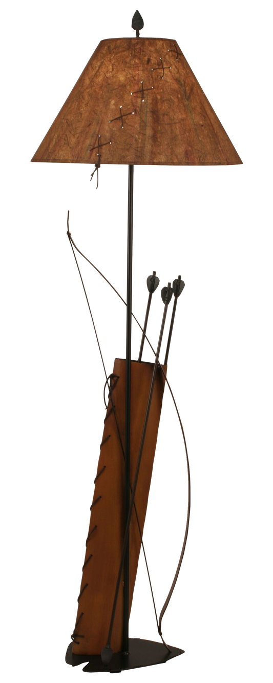 Riverwoods Bow and Arrow Floor Lamp - Coast Lamp Shop