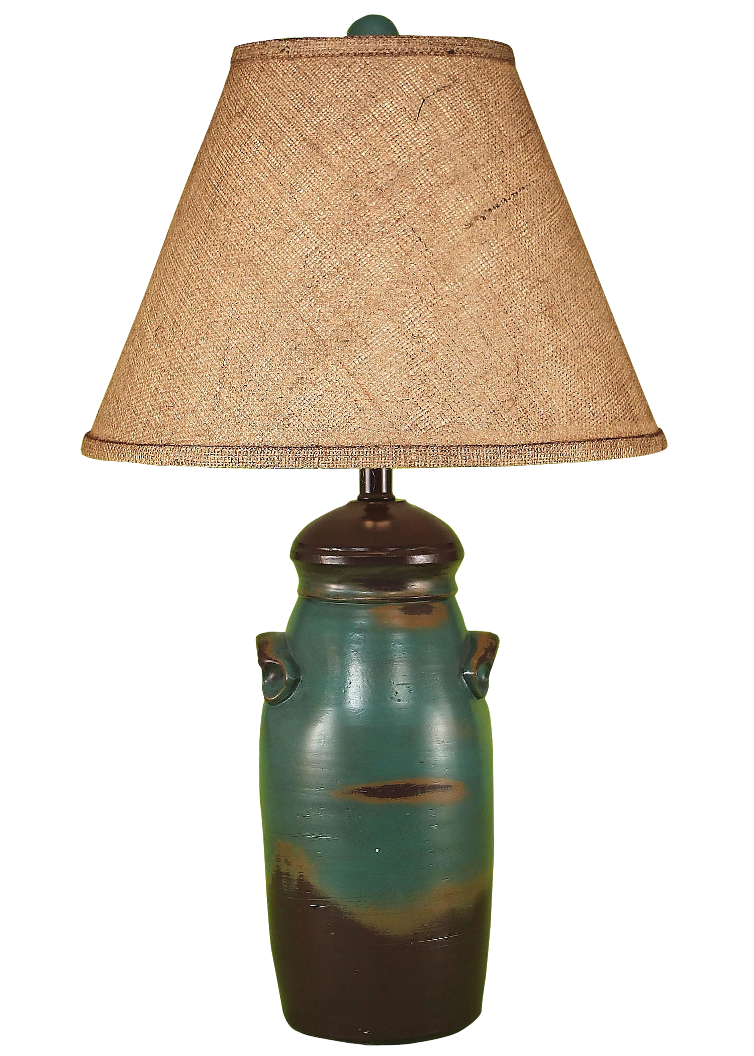 Harvest Slender Crock Table Lamp - Coast Lamp Shop