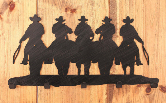 Iron Cowboy Coat Rack - Coast Lamp Shop