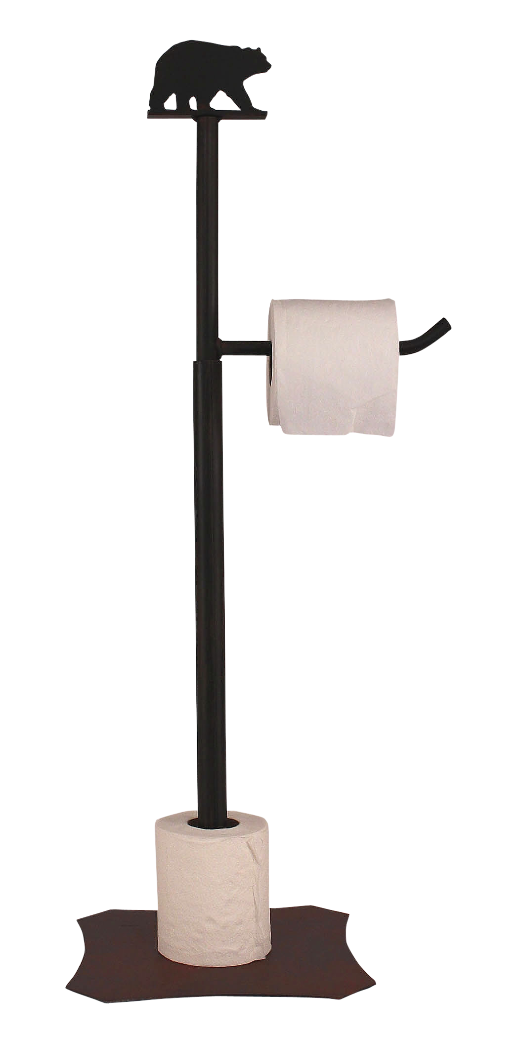 Iron Bear Toilet Paper Stand - Coast Lamp Shop