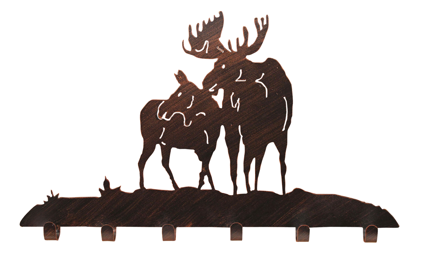 Iron Moose Coat Rack - Coast Lamp Shop