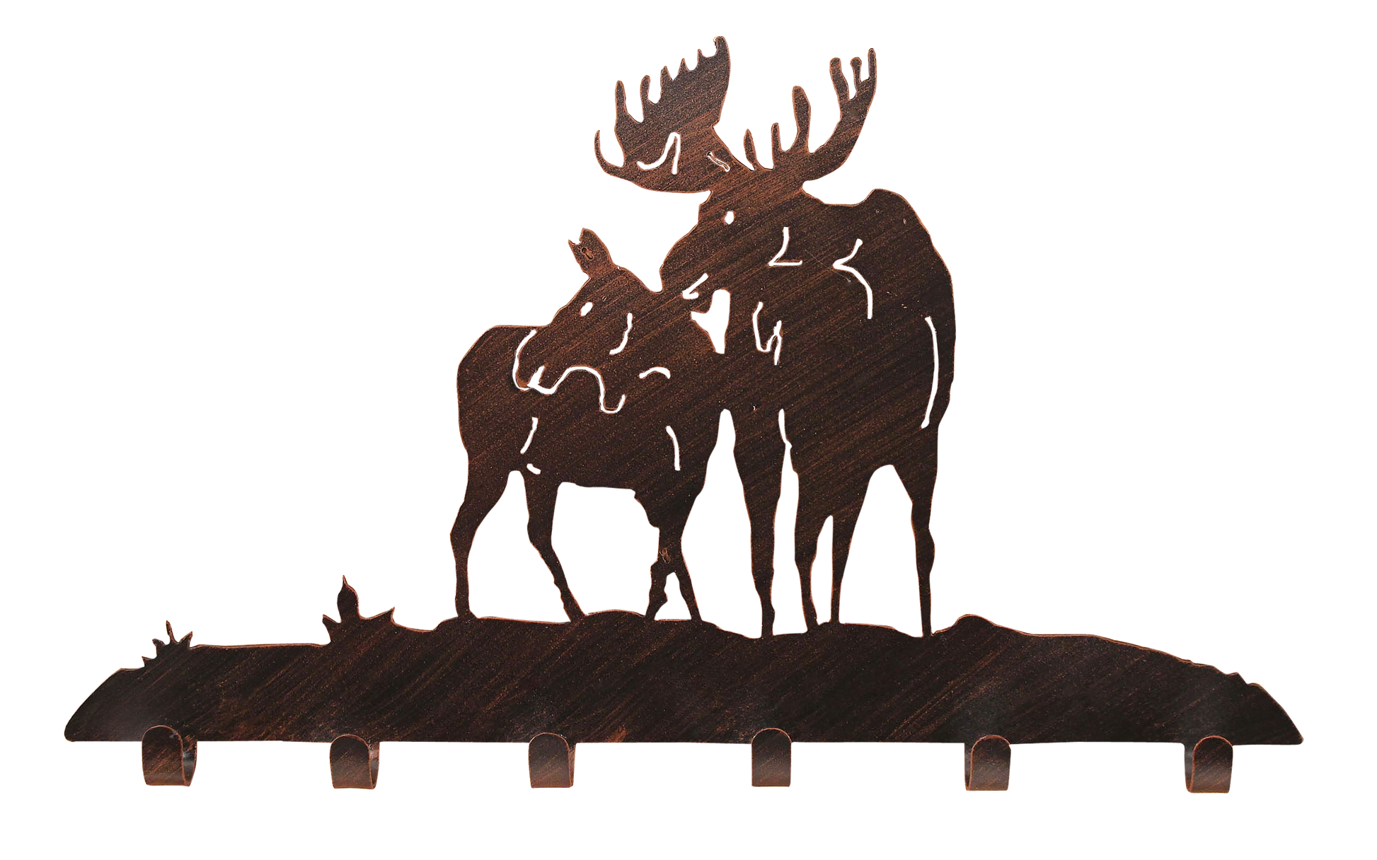 Iron Moose Coat Rack - Coast Lamp Shop