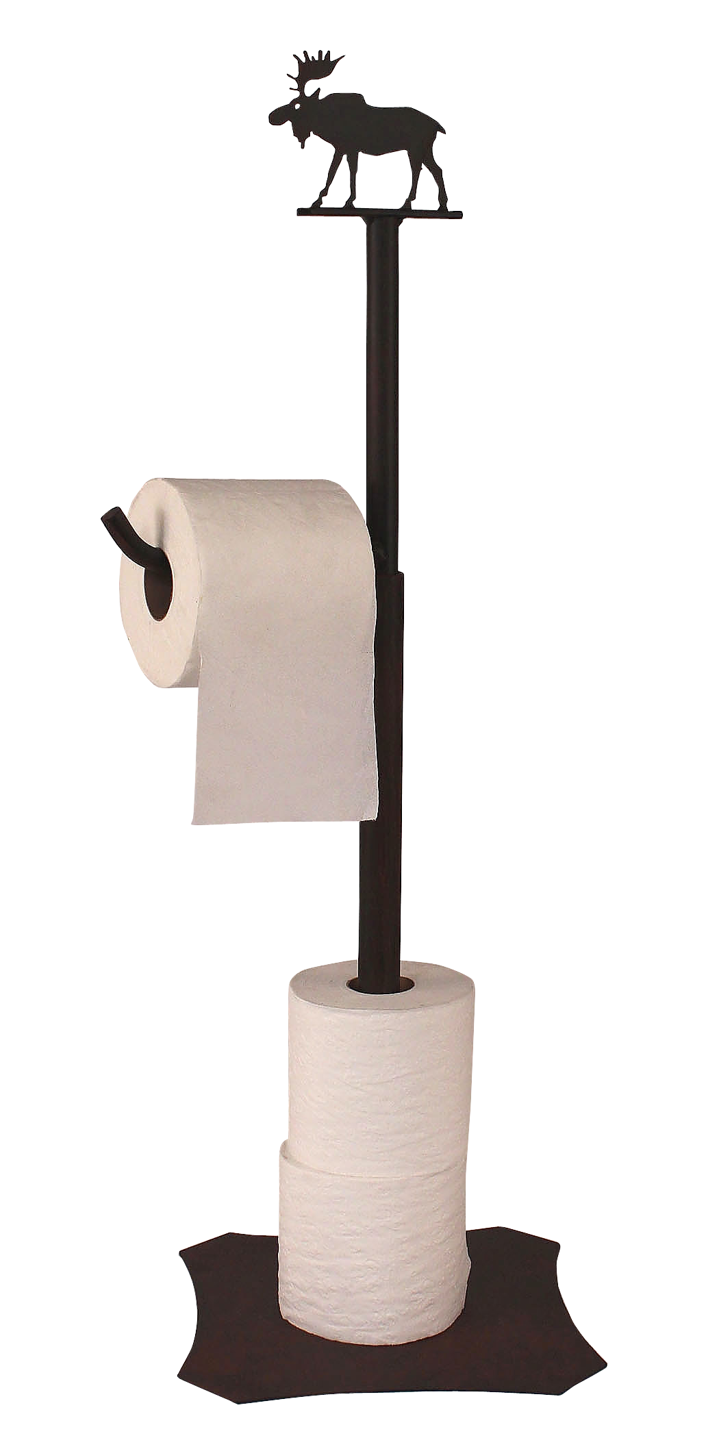 Iron Moose Toilet Paper Stand - Coast Lamp Shop