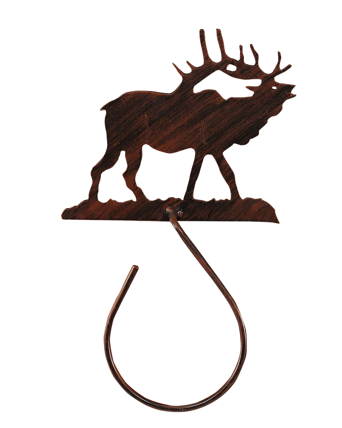 Iron Elk Hand Towel Holder - Coast Lamp Shop