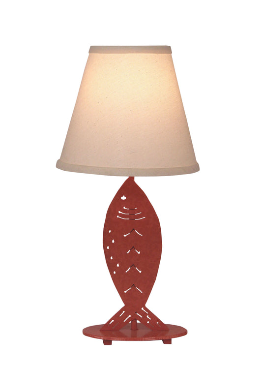 Coral Fish Accent Lamp - Coast Lamp Shop