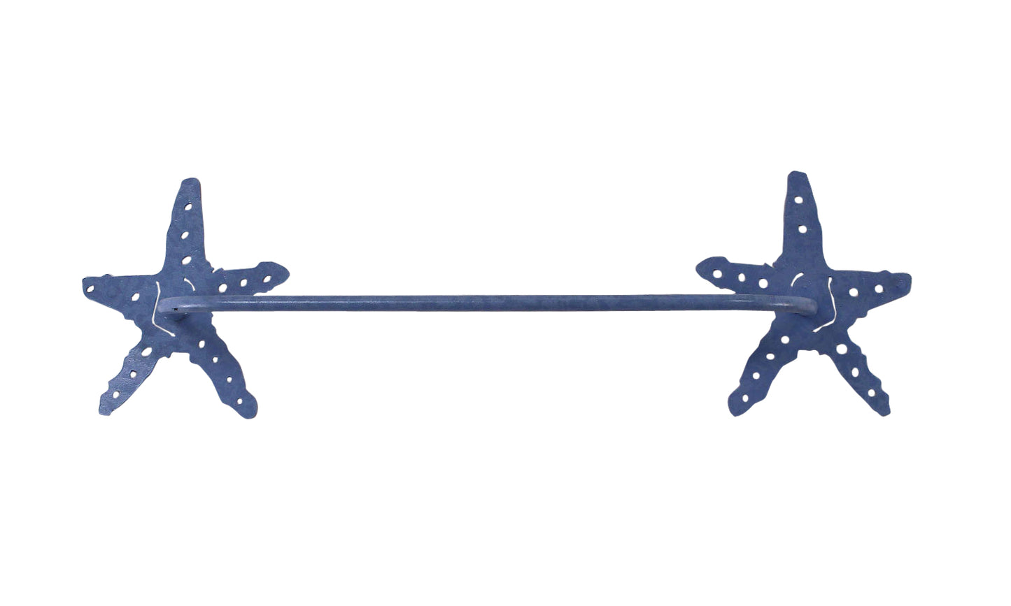 Starfish Towel Bar - Coast Lamp Shop