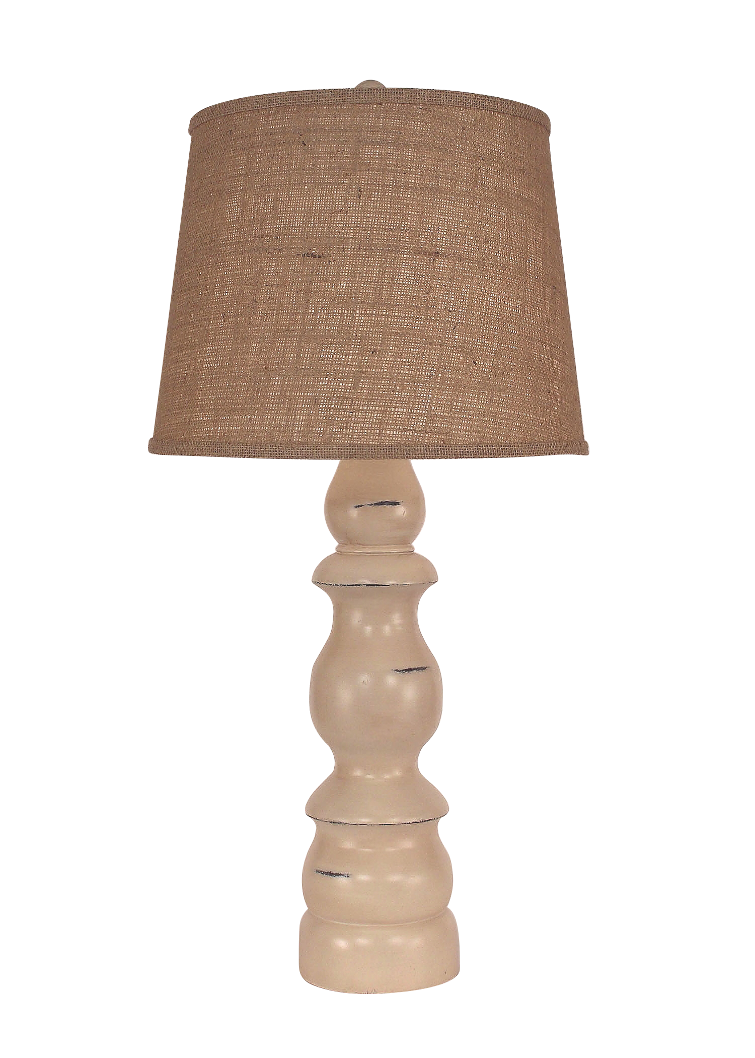 Distressed Cottage Farmhouse Table Lamp - Coast Lamp Shop