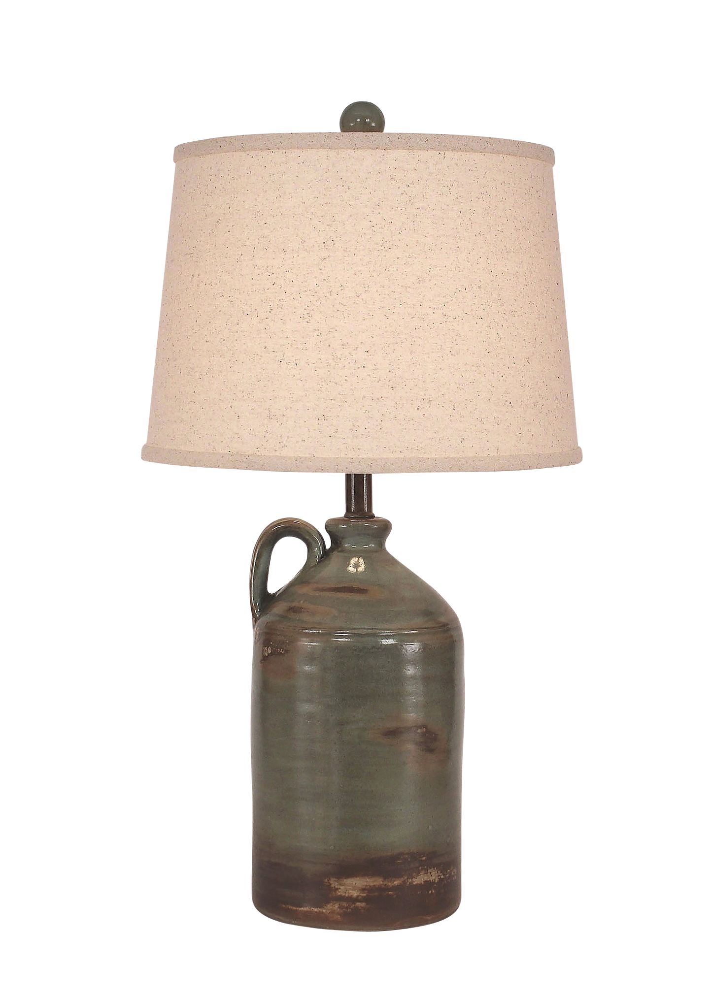 Harbor 1-Handle Pottery Jug Table Lamp - Coast Lamp Shop