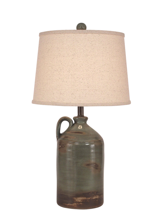 Harbor 1-Handle Pottery Jug Table Lamp - Coast Lamp Shop