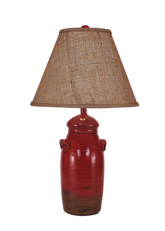 Firebrick Small Slender Crock - Coast Lamp Shop