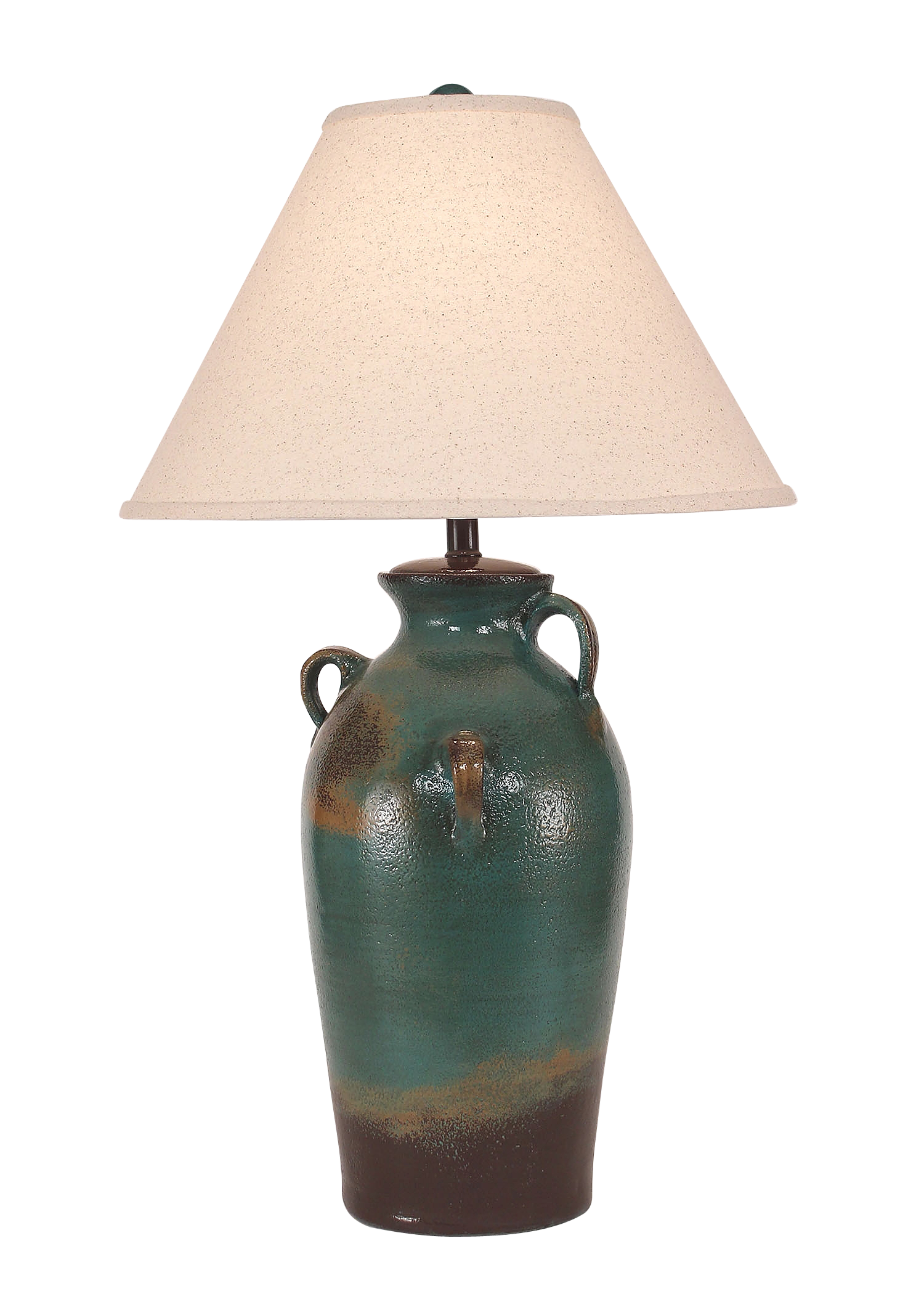 Harvest 3-Handle Pottery Table Lamp - Coast Lamp Shop