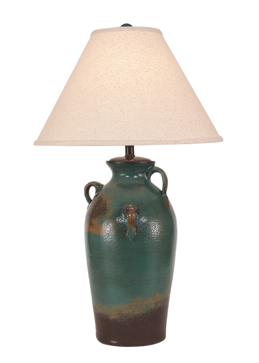 Harvest 3-Handle Pottery Table Lamp - Coast Lamp Shop