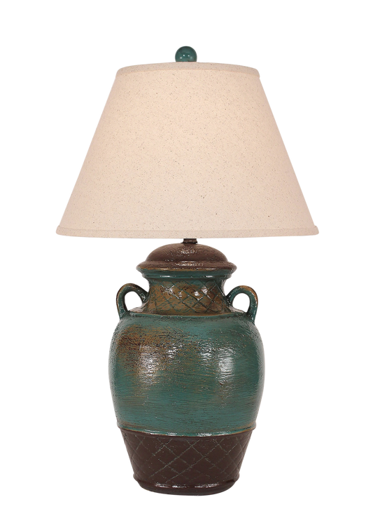 Harvest Ginger Jar w/ 2 Handles - Coast Lamp Shop