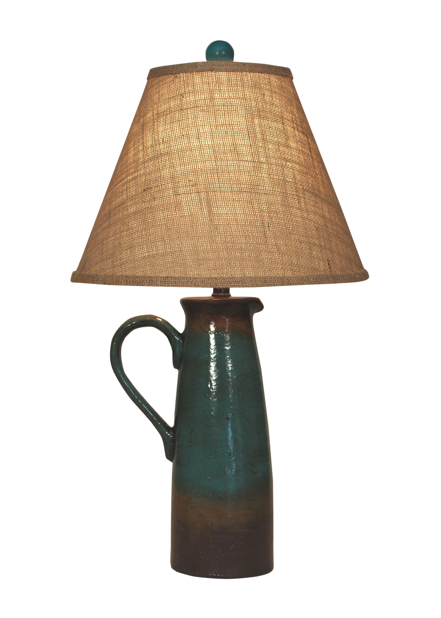 Harvest Large Handle Pitcher Table Lamp - Coast Lamp Shop