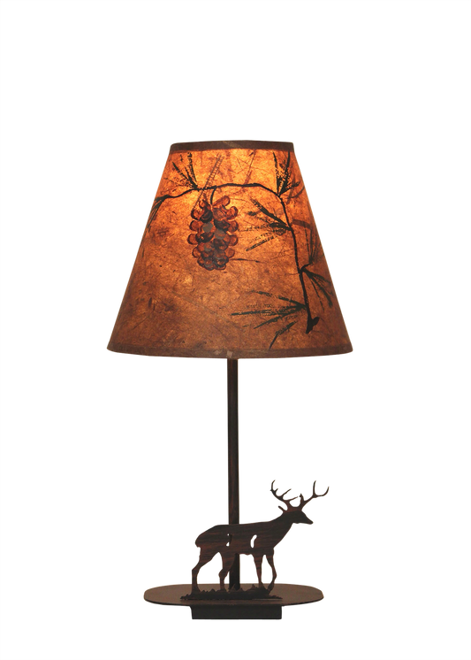 Mini Iron Deer Lamp - Coast Lamp Shop